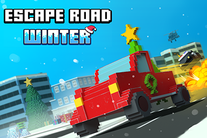 Escape Road Winter cover artwork