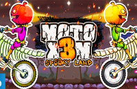 Moto X3m Spooky Land cover artwork